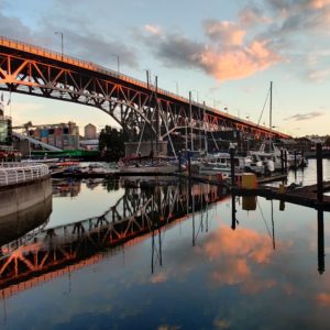 Granville Bridge and reflection