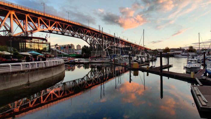 Granville Bridge and reflection