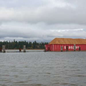 Barge on Fraser River