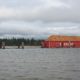 Barge on the Fraser River