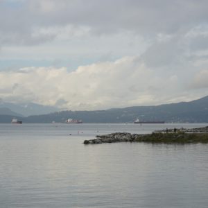 Sunset Beach, partly cloudy