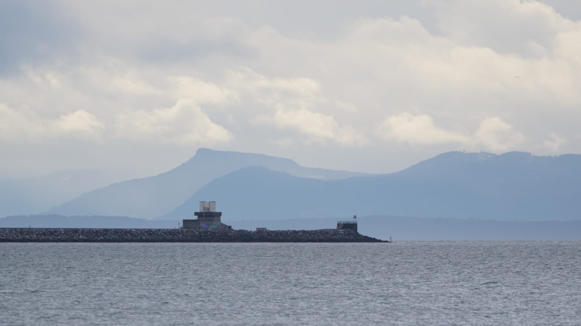 The end of the south jetty