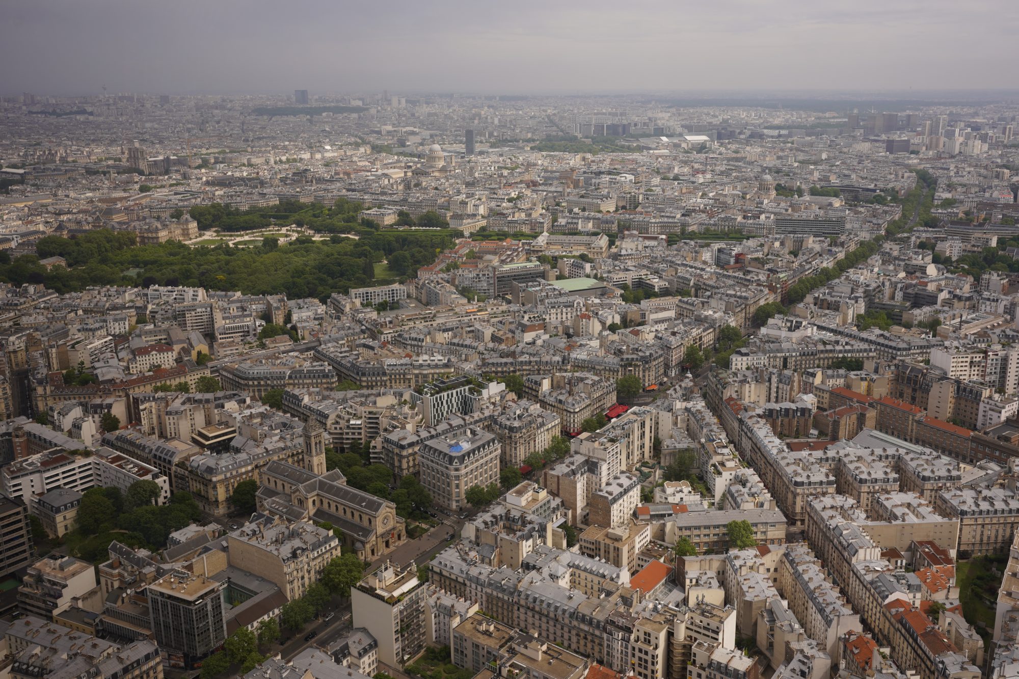 View from Tour Montparnasse