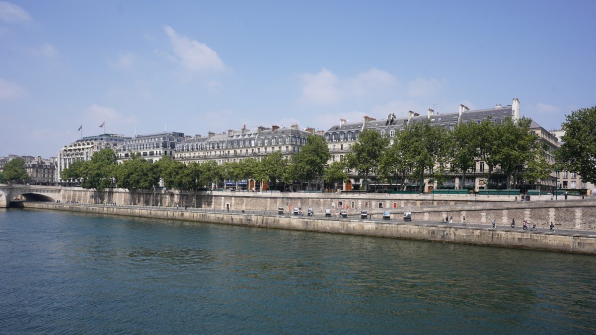 Buildings along the Seine