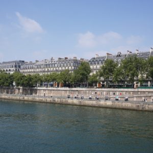 Buildings along the Seine