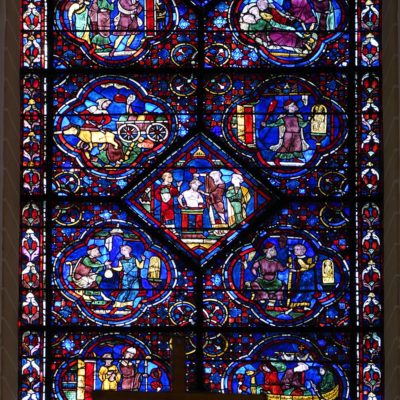 Chartres stained glass