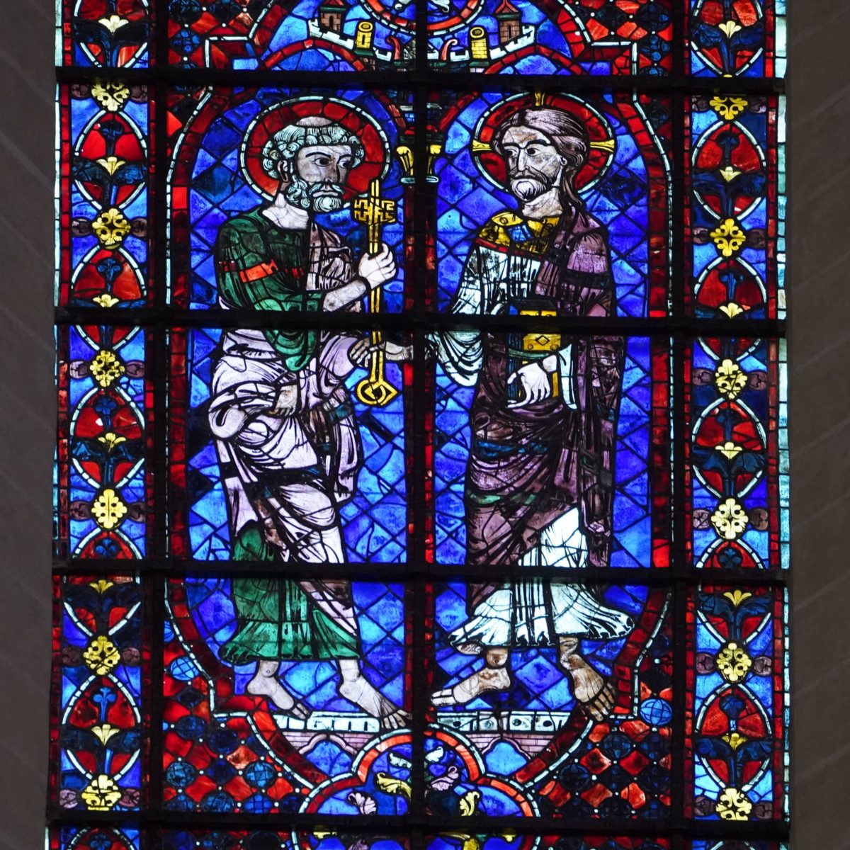 Chartres stained glass