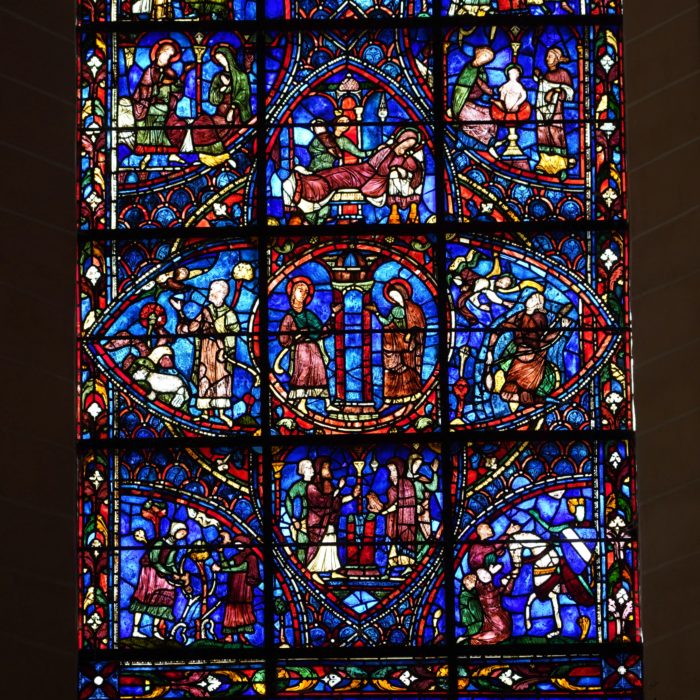 Chartres stained glass