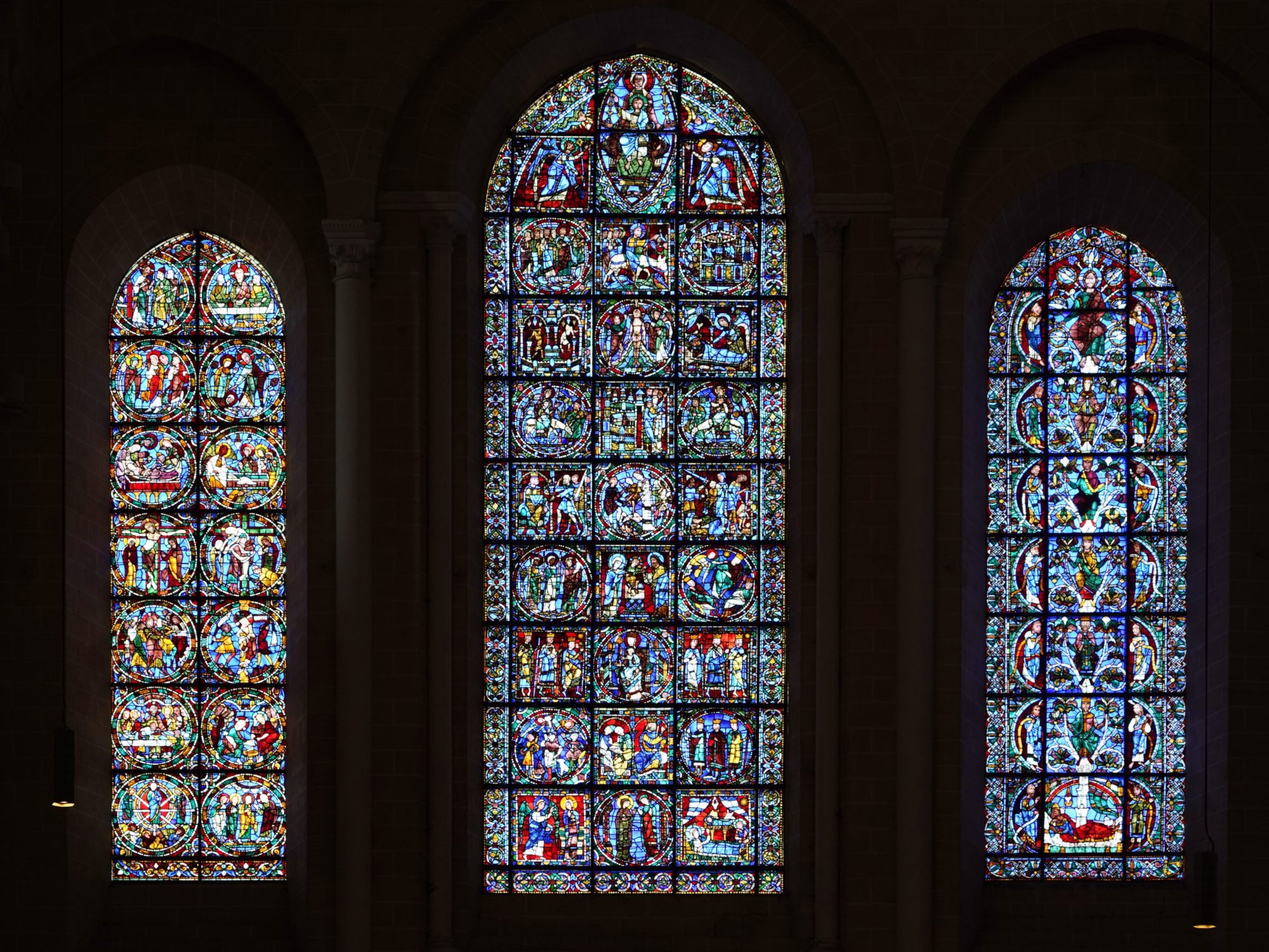 Chartres stained glass