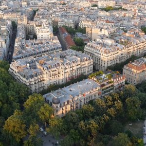 Paris city blocks