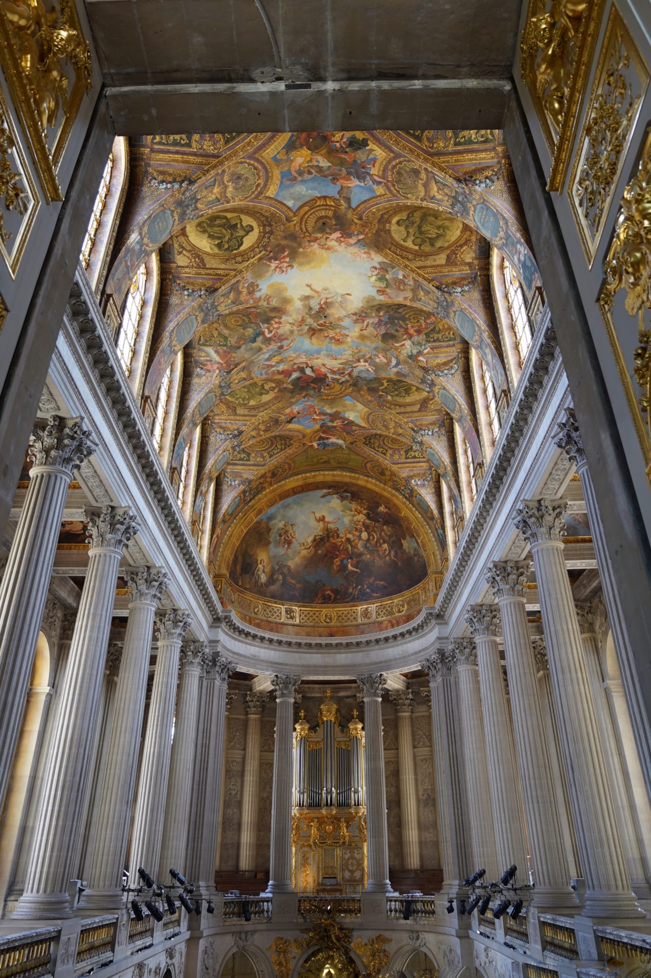 Versailles chapel ceiling