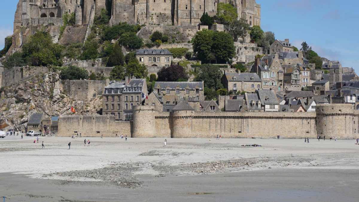 Mont Saint-Michel walls