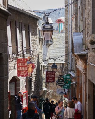 Narrow streets