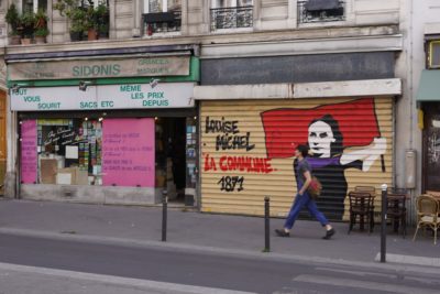 Graffiti of Louise Michel