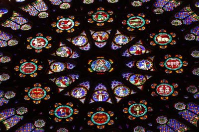 Rose window core