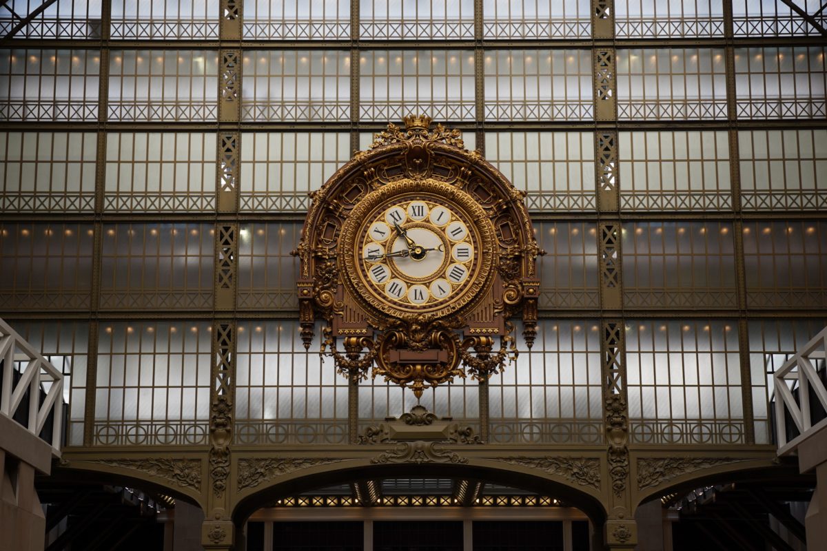 The museum clock