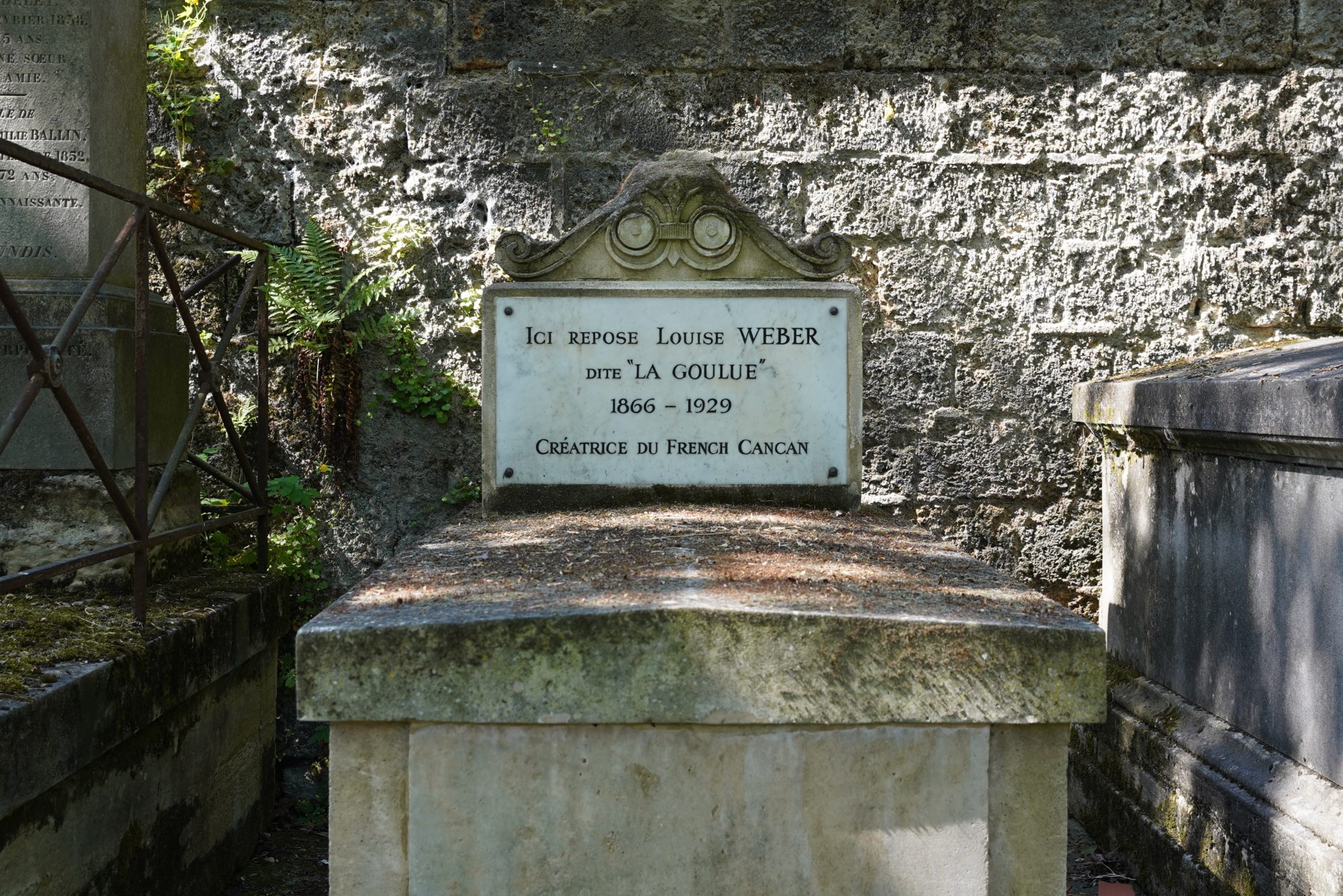 La Goulue grave