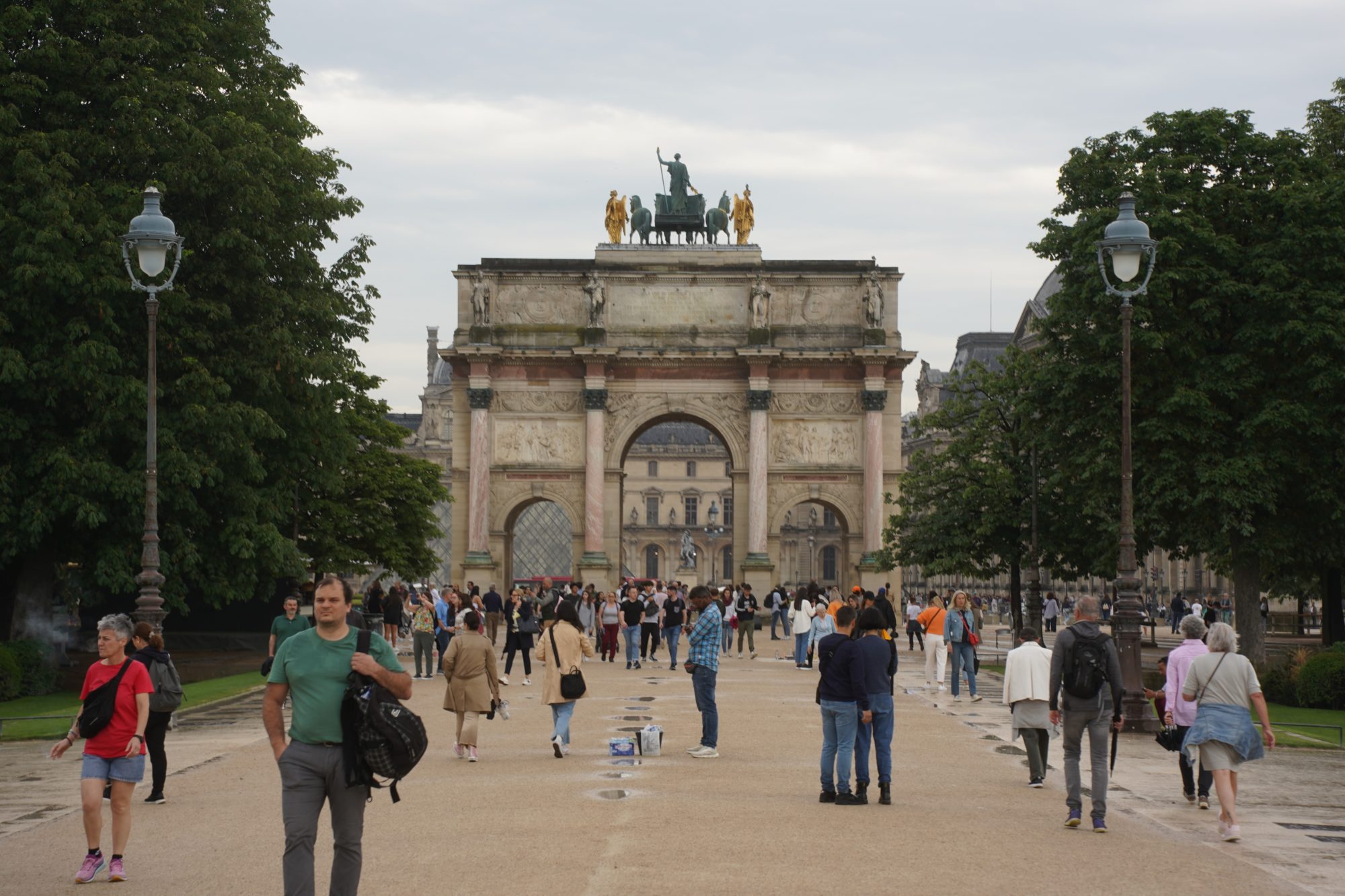 Smaller Arc de Triomphe