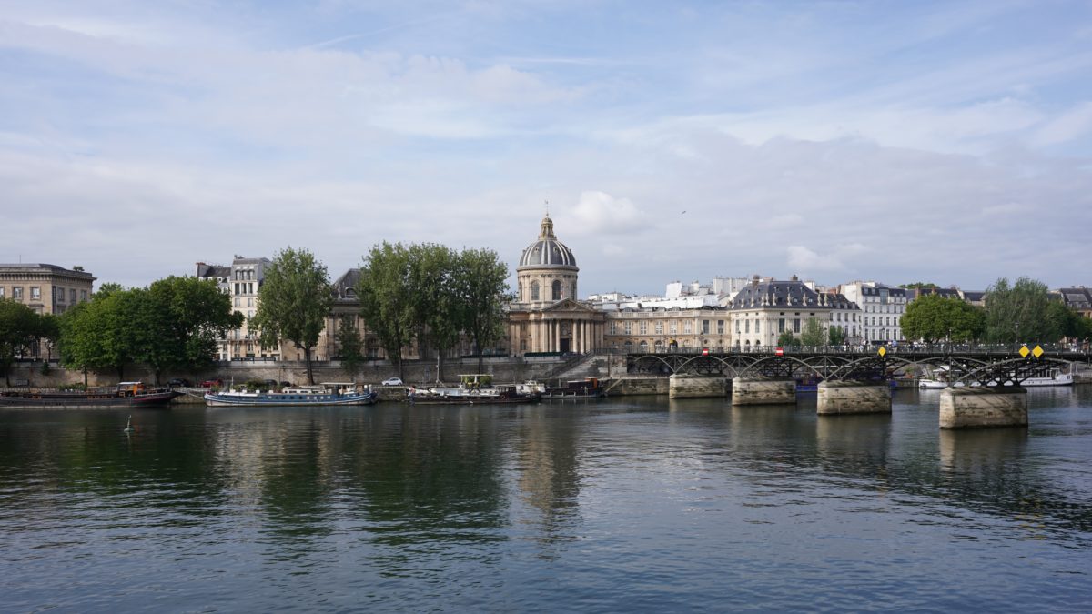 Seine and Pont des Arts