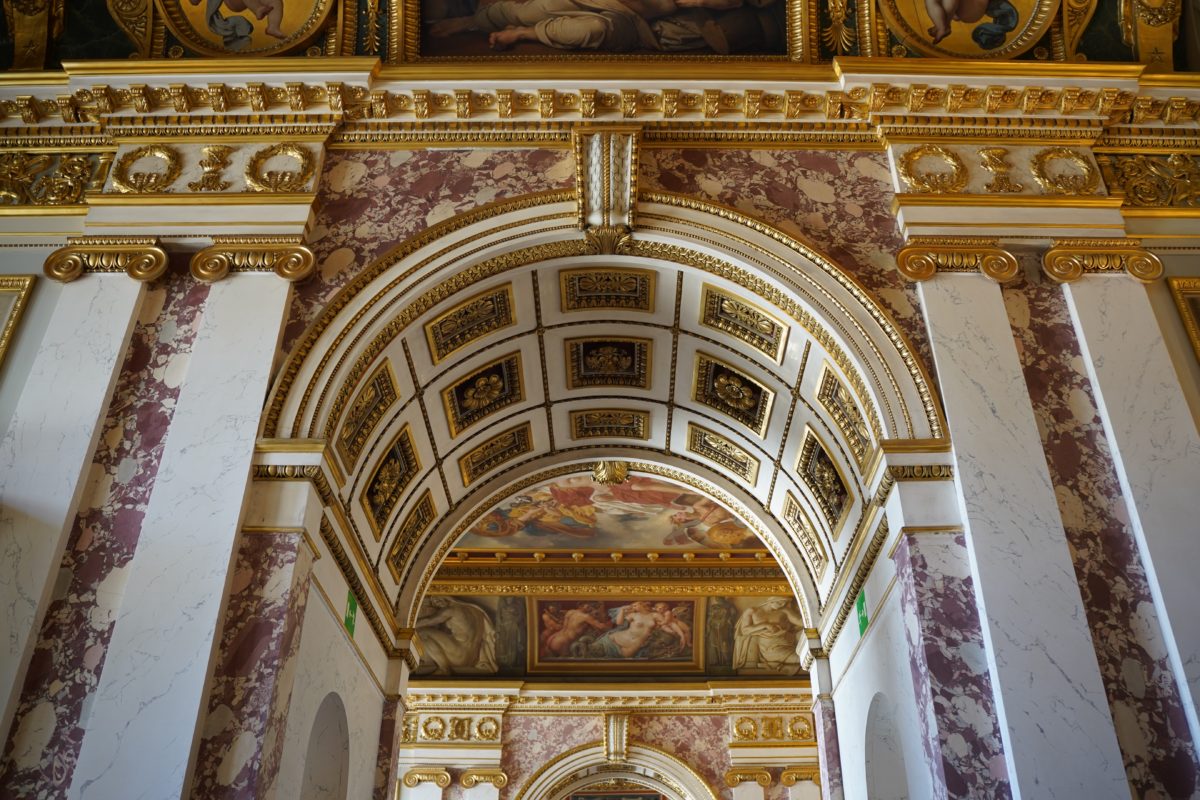 Louvre decorations