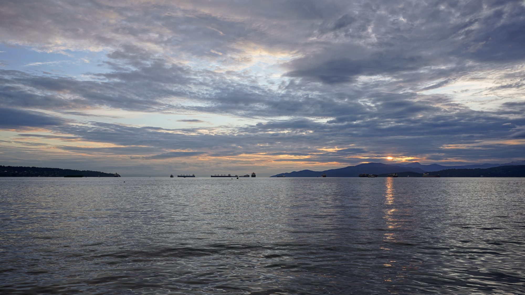 English Bay evening