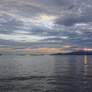 English Bay evening