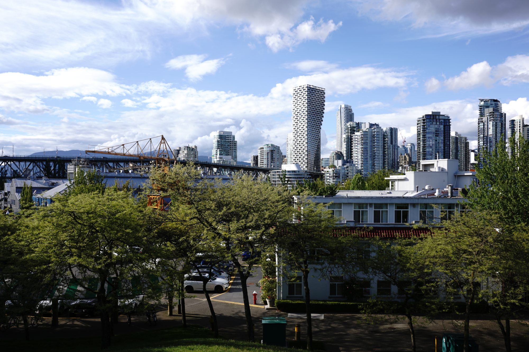 Granville Bridge and towers