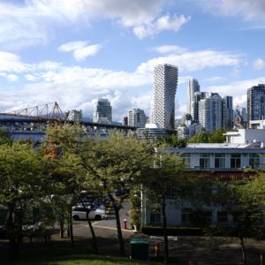 Granville Bridge and towers