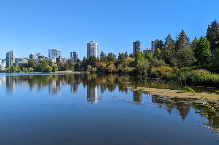 West End across Lost Lagoon