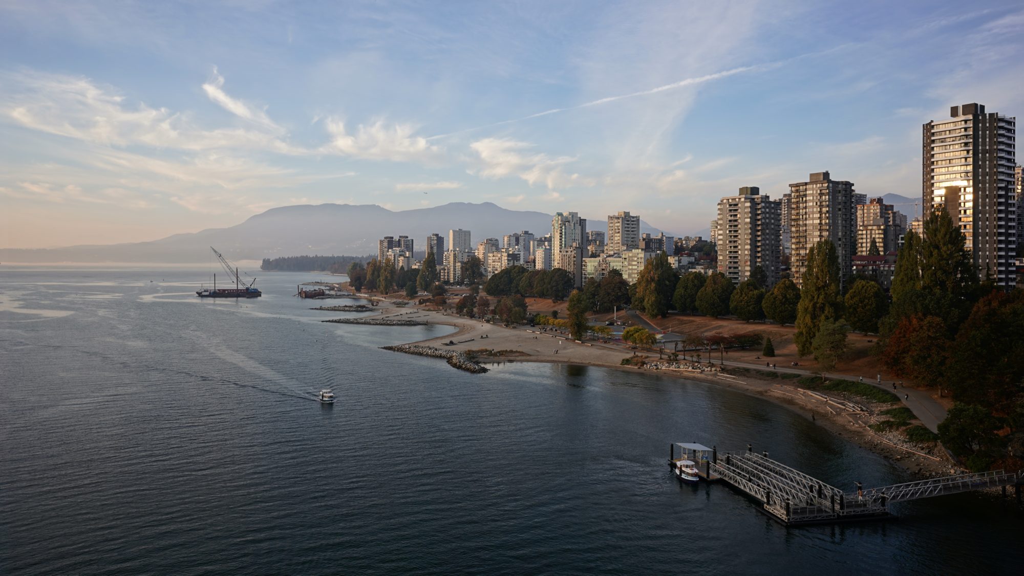 West End from Burrard Bridge