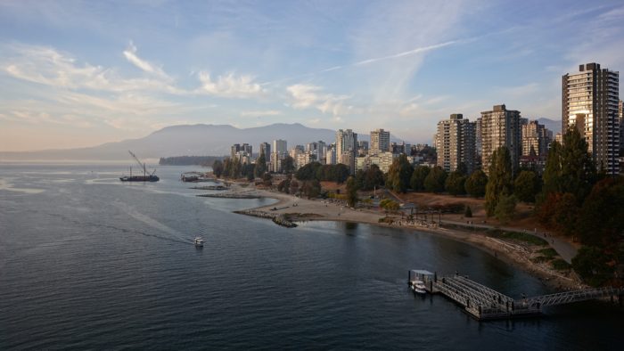 West End from Burrard Bridge