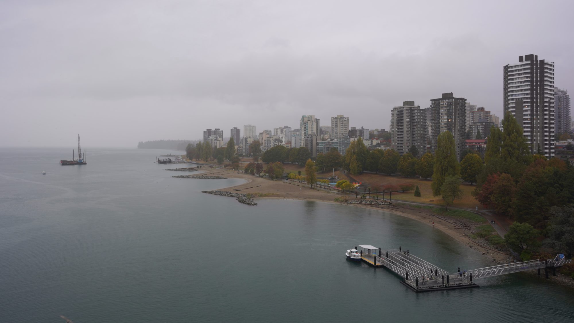 West End from Burrard Bridge