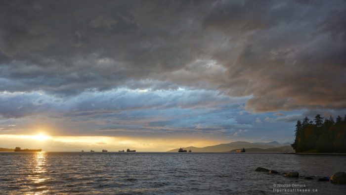 English Bay sunset