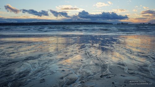 Second beach, low tide