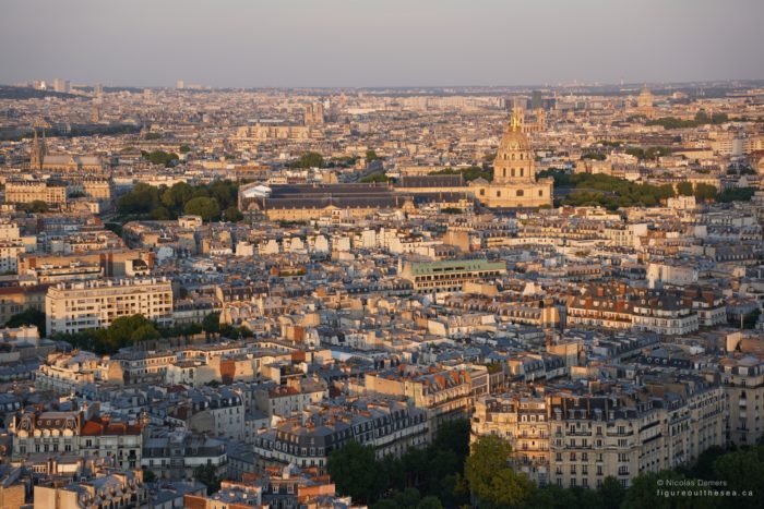 Paris sunset