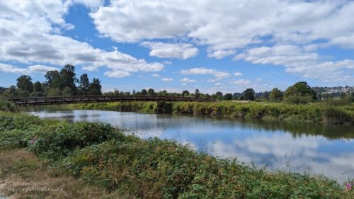 Coquitlam River and bridge