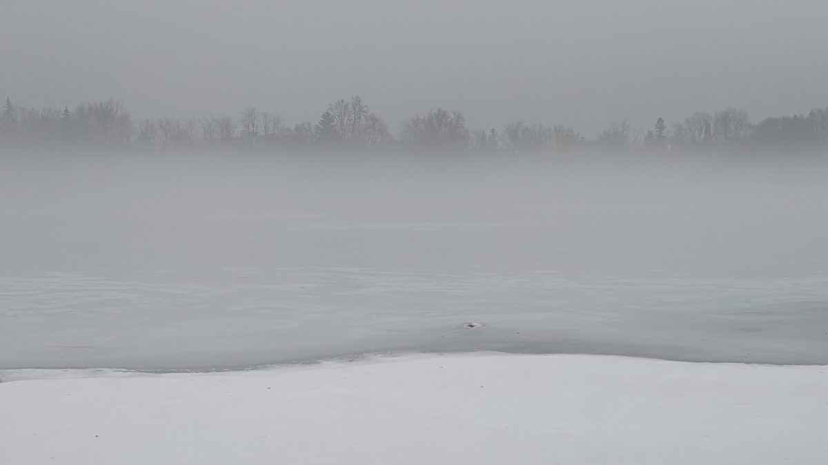 Dow's Lake in the fog