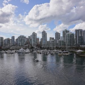 Yaletown from Cambie Bridge