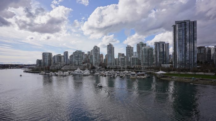 Yaletown from Cambie Bridge