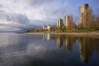 Sunset Beach and West End at sunset