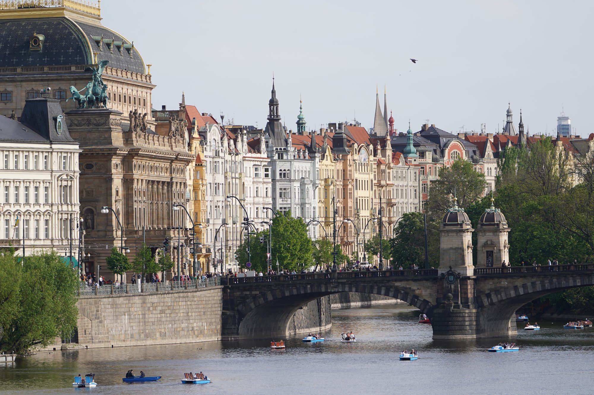 Legion Bridge and houses