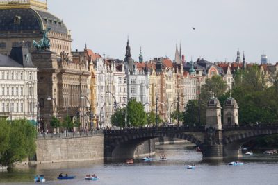 Legion Bridge and houses