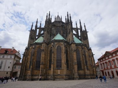 Back end of St. Vitus Cathedral