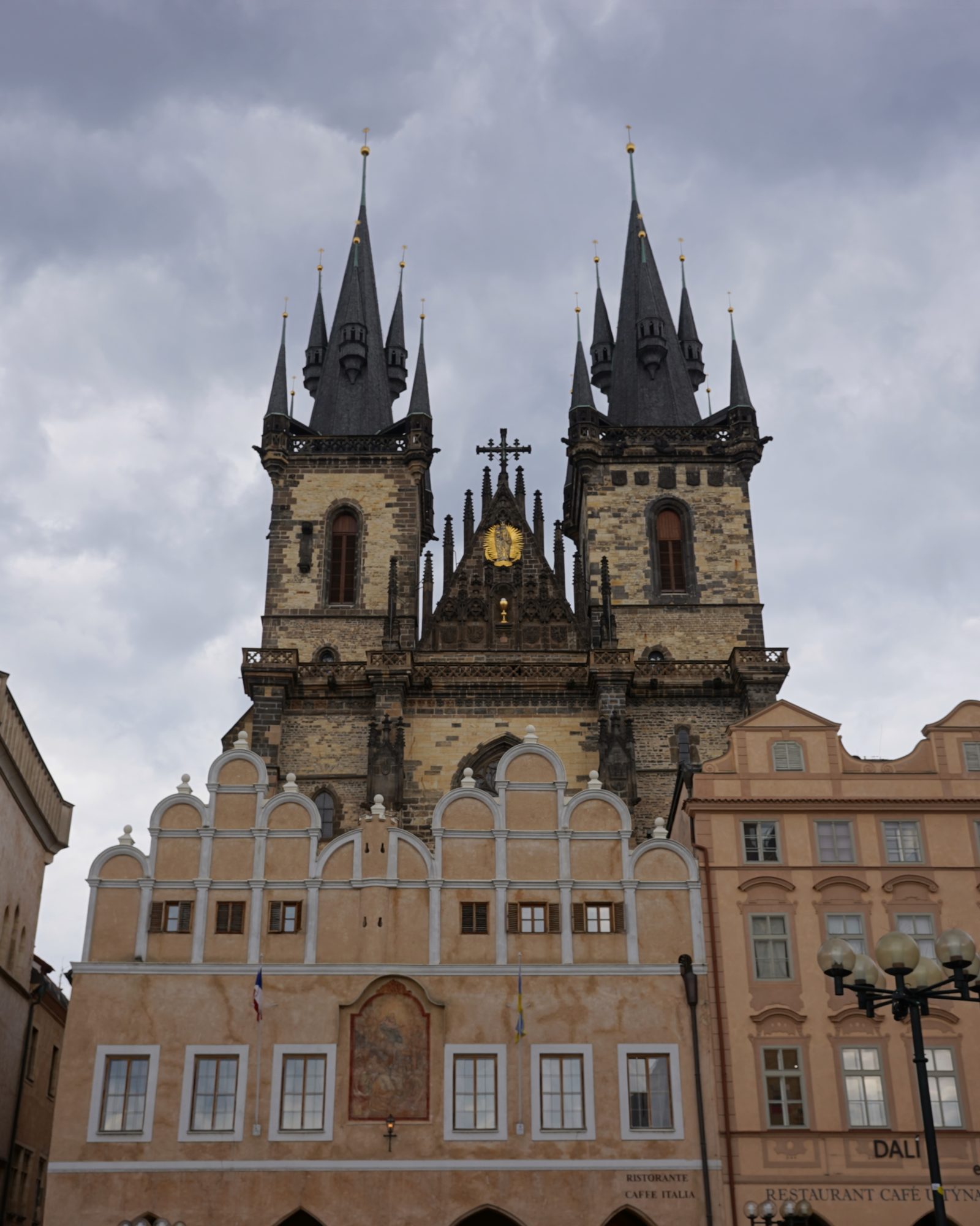 Our Lady Before Týn Church from the Old Town Square