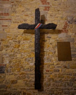 Memorial to people lost in the Old Town Hall