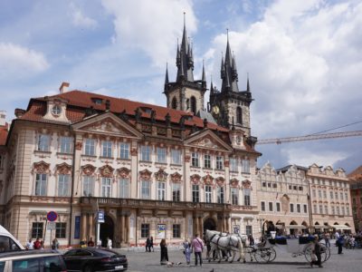 Kinský Palace and Our Lady Before Týn