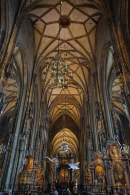 Inside St Stephan Cathedral