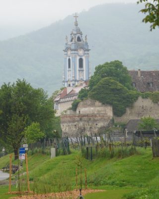 Church tower in Dürnstein