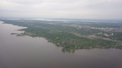 The western end of Montreal Island.