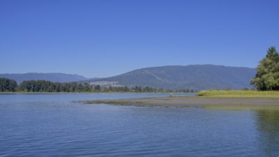 Meeting of Pitt River and Alouette River